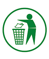 simbolo tidyman papelera reciclaje
